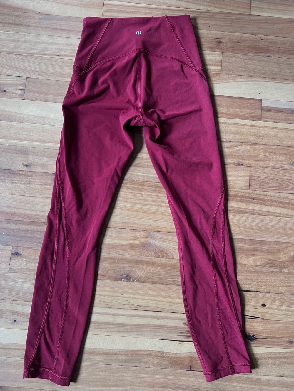Lululemon Train Times 25” 7/8 in Dark Sport Red - Picture 5 of 10